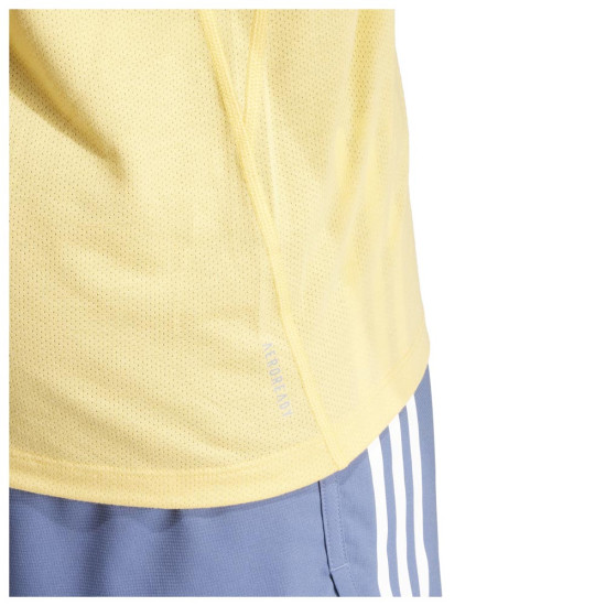 Adidas Ανδρική κοντομάνικη μπλούζα Own the Run 3-Stripes Tee